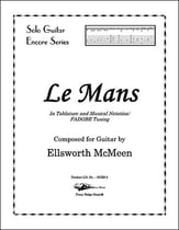 Le Mans Guitar and Fretted sheet music cover